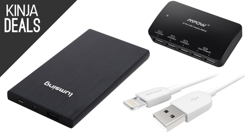Illustration for article titled Today's Best Deals: Keychain Lightning Cable, Gadget Dry Bag, & More